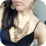 Boho Gold African Jewelry Set for Women