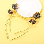 African Heart Metal Headband for Women