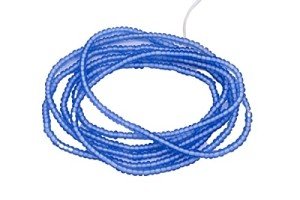 Clear Blue African Waist Beads for Women