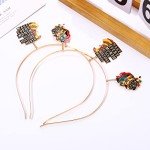 African Heart Metal Headband for Women