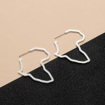 African Map Earrings for Stylish Women