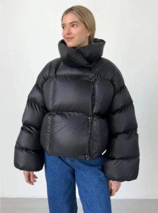 Chic Women's Cotton-Padded Bread Coat