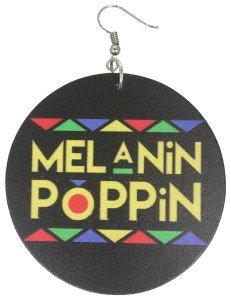 Melanin Poppin Earrings | Afrocentric Style