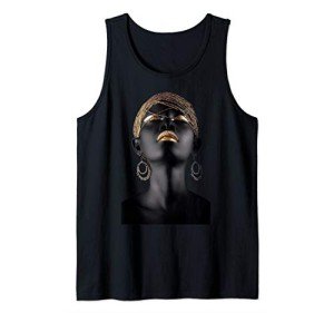 Midnight Queen Afrocentric Women's Tank Top