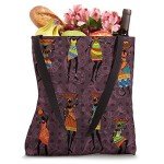 Afrocentric Black Queen Tote Bag for Women