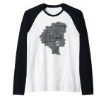 Empowered Black Woman Afrocentric Baseball Tee