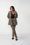 D'IYANU Women's African Print Stretch Blazer & Pants