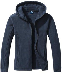 GIMECEN Women's Cozy Polar Fleece Zip Hoodie