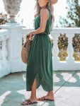CUPSHE Women's Green Knit Beach Cover Up Dress
