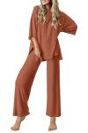 Ekouaer Women's Soft Comfy Lounge Set