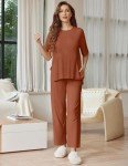 Ekouaer Women's Soft Comfy Lounge Set