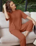 Ekouaer Women's Soft Comfy Lounge Set