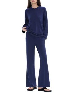 Midnight Blue Women's Loungewear Set - 2 Piece