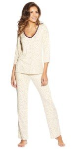 Maidenform Women's Lace Trim PJs Set