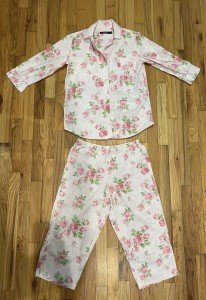 Ralph Lauren Women's Floral Capri Pajama Set