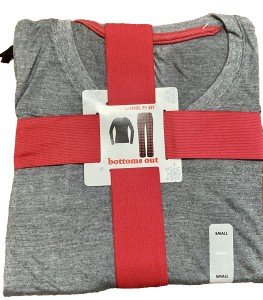 Grey and Red Plaid Women's 2-Piece Pajama Set