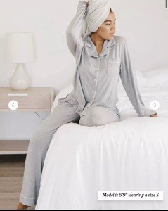 Cozy Earth Bamboo Stretch Pajama Set for Women