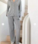 Cozy Earth Bamboo Stretch Pajama Set for Women