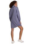 Cozy Cowl Neck Sweatshirt Dress for Women