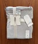 Cozy Brushed Knit Jogger Pajama Set in Gray