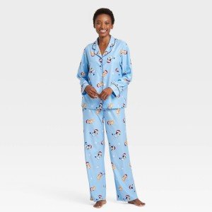 Women's Bluey Pajama Set with Coat and Pants