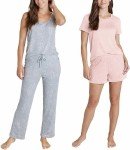 Eddie Bauer Women's Cozy 4-Piece Pajama Set