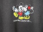 Disney Women's Mickey & Minnie V-Neck Sleep Top