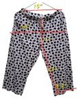 Black Cat Star Capri Pajama Pants for Women