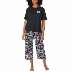 DKNY Women's Cozy Two-Piece Pajama Set