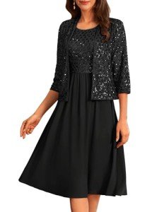 Grace Karin Black Mother of the Bride Dress