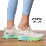 Allswifit Women's Slip-On Comfortable Workout Sneakers