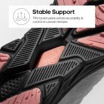 Lightweight Women's Hiking Shoes - Grey/Pink