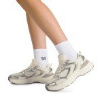 DREAM PAIRS Women's Chunky Platform Sneakers - Champagne