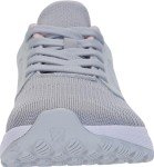 Women's Grey Athletic Sneakers with Wide Toe Box