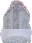 Women's Grey Athletic Sneakers with Wide Toe Box