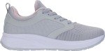 Women's Grey Athletic Sneakers with Wide Toe Box