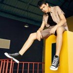 Stylish High Top Canvas Sneakers for Women