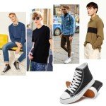 Stylish High Top Canvas Sneakers for Women