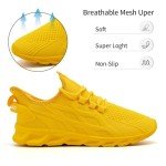 Yellow Slip-On Sneakers for Women - Lightweight & Breathable