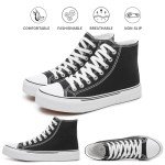 Stylish High Top Canvas Sneakers for Women