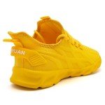 Yellow Slip-On Sneakers for Women - Lightweight & Breathable