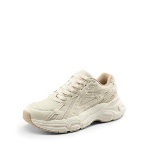 Chunky Beige Platform Sneakers for Women