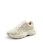 Chunky Beige Platform Sneakers for Women