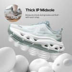 Light Green Athletic Sneakers for Women