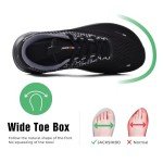 JACKSHIBO Women’s Wide Toe Box Athletic Sneakers
