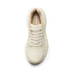 Chunky Beige Platform Sneakers for Women