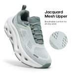 Light Green Athletic Sneakers for Women