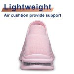 Comfortable Non-Slip Women's Walking Sneakers - Pink