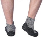 Women's Lightweight Mesh Sock Shoes - Grey Sneakers