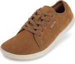 WHITIN Women's Leather Minimalist Barefoot Sneakers Size 8